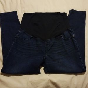 Isabel crossover panel maternity jeans